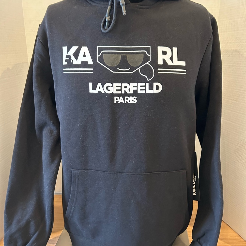 Karl Lagerfeld Black Hoodie for Men